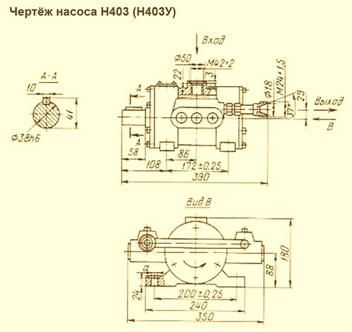 Gidravlicheskij Nasos N403 N403u Stroenie